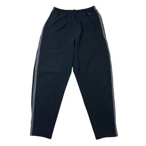 Vintage 2000s Nike Black Tapered Track Pants